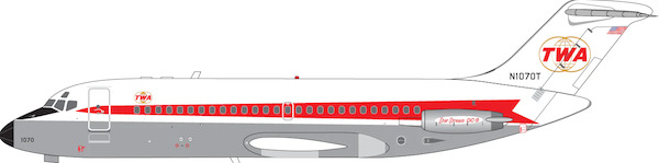 Douglas DC9-15 TWA Trans World Arlines N1070T 400008