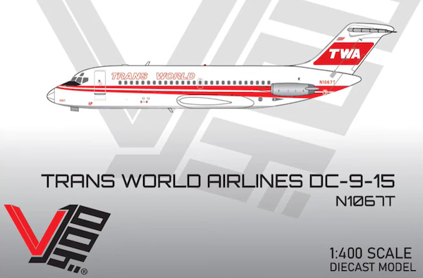 Douglas DC9-15 TWA Trans World Arlines N1067T  400009