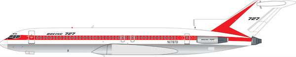 Boeing 727-200 House Livery N1787B  400022