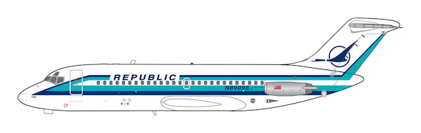 Douglas DC-9-10 Republic Airlines N8909E 400024