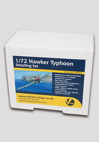 The Hawker Typhoon Detailing set MW0006