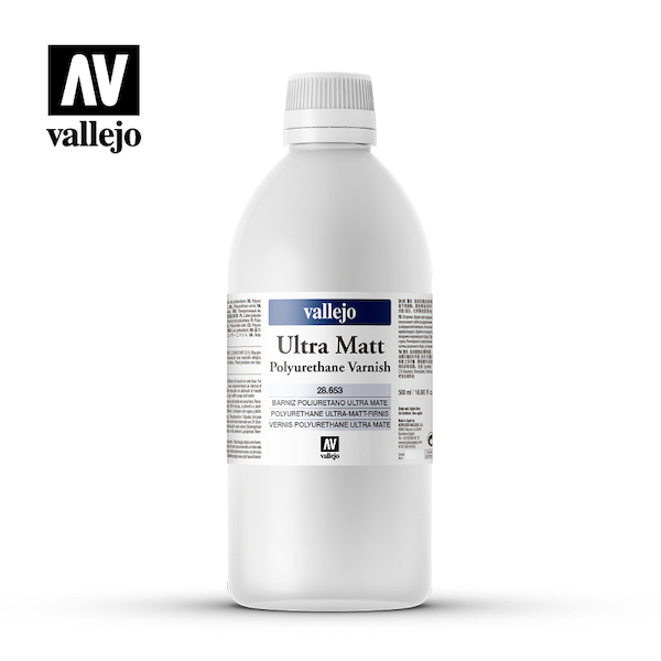Ultra Matt Polyurethane Varnish (500ml Bottle) 28.653