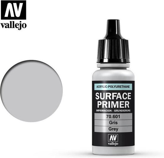 Vallejo color surface Primer 'Grey' 70601