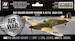 Vallejo Model Color Air Acrylic paint set RAF Desert Svcheme & MTO 1940-1945" VAL-71163