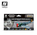 Vallejo Model Color Air Acrylic paint set for US Arrmy Air Corps European Theatre of Operations WW2 Aircraft  71182