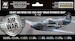 Vallejo Model Color Air Acrylic paint set Soviet Air Force 1943-1945 "Great Patriotic War" VAL-71198