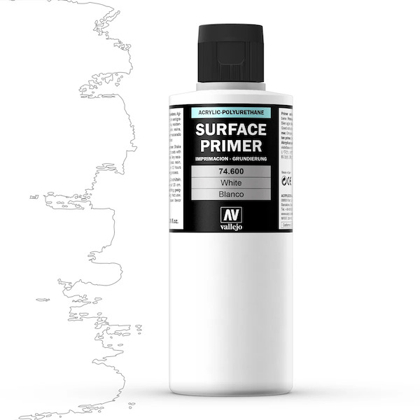Vallejo Surface Primer (White) 74.600