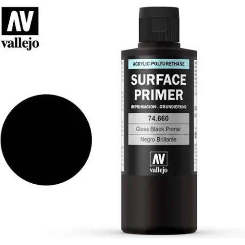 Vallejo Surface Primer (Gloss Black)  74.660