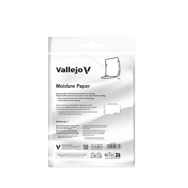 Moisture Paper for Wet Palette Pro Painter size  B90003