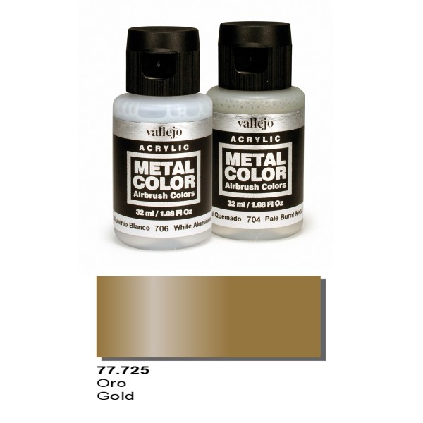 Vallejo Metal color "Gold" 77.725