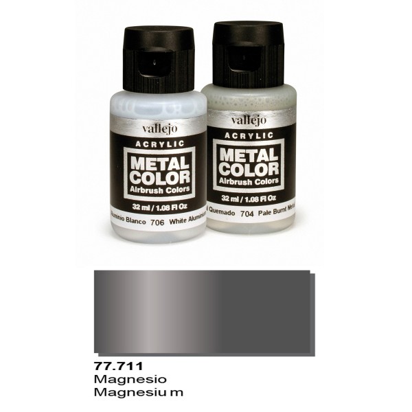 Vallejo Metal color "Magnesium" 77.711
