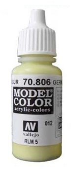 Vallejo Model Color German Yellow RLM5 val012