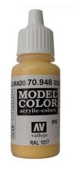 Vallejo Model Color Golden Yellow (RAL1017)  val016