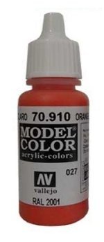 Vallejo Model Color Orange Red (RAL2001) val027