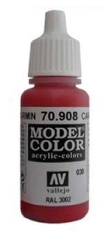 Vallejo Model Color Carmine Red (RAL3002)  val030