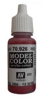 Vallejo Model Color Red (FS30160, RAL3004) val034
