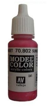 Vallejo Model Color Sunset Red val045