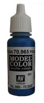 Vallejo Model Color Prussian Blue (FS35052, RAL5000)  val051