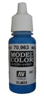Vallejo Model Color Medium Blue (RLM24)  val057