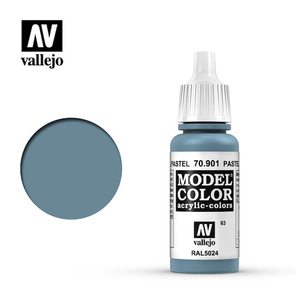 Vallejo Model Color Pastel Blue (FS35190, RAL5024)  val063