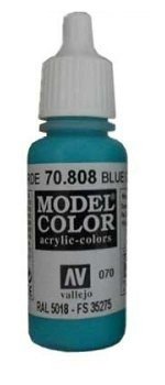 Vallejo Model Color Blue Green (FS35275, RAL5018) val069