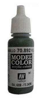 Vallejo Model Color Yellow Oliva (FS34096, RAL6008) val087