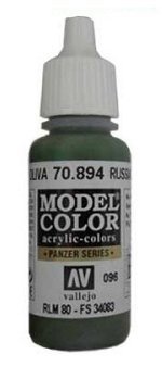 Vallejo Model Color Camouflage Olive Green (FS34083, RLM80)  val096