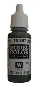 Vallejo Model Color German Bronze green (FS34052, RAL7022, RLM70) val098