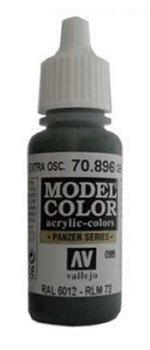 Vallejo Model Color German Camouflage Extra Dark Green (RAL6012, RLM73)  val099