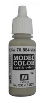 Vallejo Model Color Stone Grey (FS36357, RAL7030) val104