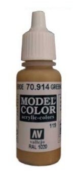 Vallejo Model Color Green Ochre val119