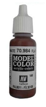 Vallejo Model Color Flat Brown (FS30108, RAL8011) val155