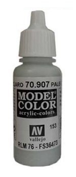 Vallejo Model Color Pale Grey Blue (FS36473, RLM76)  val153
