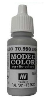 Vallejo Model Color Light Grey (FS36375, RAL7001)  val155