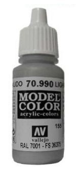 Vallejo Model Color Light Grey (FS36375, RAL7001) val177
