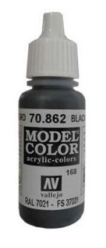 Vallejo Model Color Black Grey (FS37031, RAL7021) val185