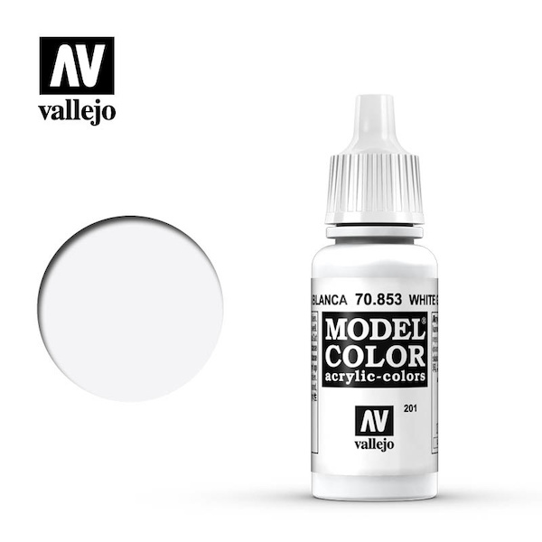 Vallejo Model Color White Glaze val201