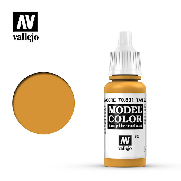 Vallejo Model ColorTan Glaze  val203