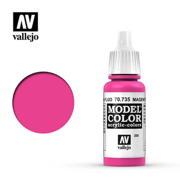 Vallejo Model Color Magenta Fluorescent  val208