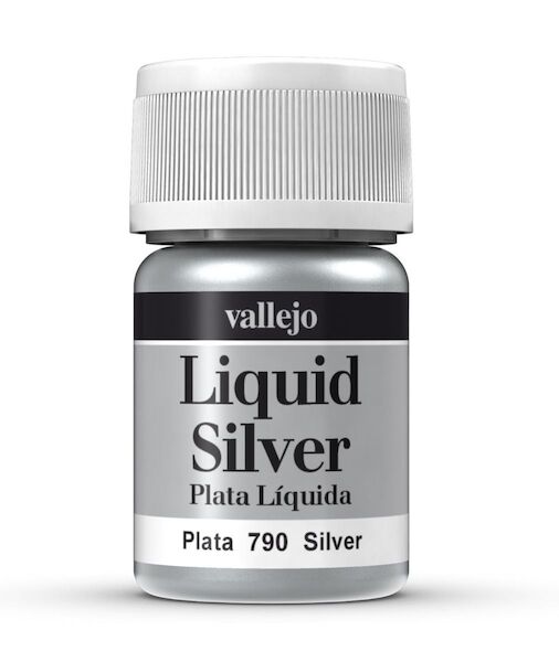 Vallejo Model Color Liquid Silver val790