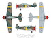 North American T6 Harvard / Texan (KLu, Israeli AF, Syrian AF)  14410