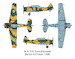 North American T6 Harvard / Texan (KLu, Israeli AF, Syrian AF) 14410