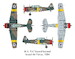 North American T6 Harvard / Texan (KLu, Israeli AF, Syrian AF) 14410