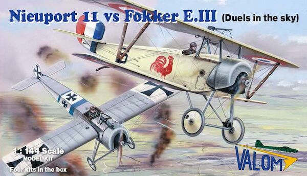 Nieuport 11 vs. Fokker E.III (2+2 in1) 14420