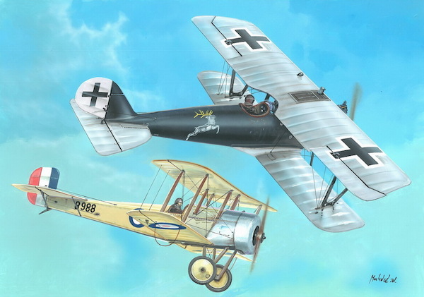 Bristol Scout D vs Pfalz D.IIIa (Duels in the sky, (2 in1) 14436