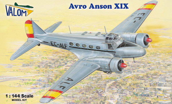 Avro Anson XIX Civilian Users (SABENA  OO-DFA,   M. Urena EC-ALF)  14450