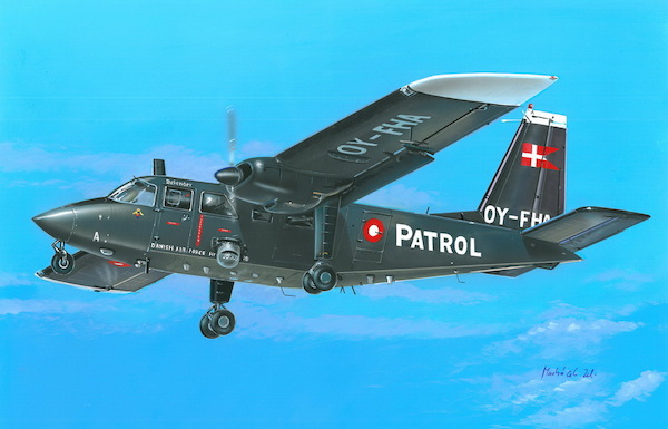 Britten Norman BN-2B Islander (Danish Air Force Home Guard) (REISSUE)  48013