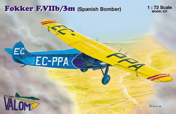 Fokker F.VIIb/3m Spanish Bomber  72064