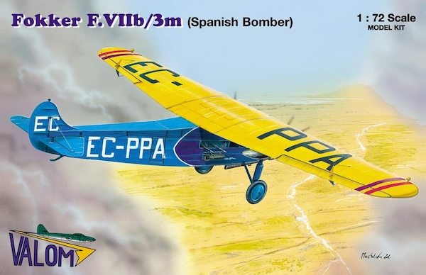 Fokker F.VIIb/3m Spanish Bomber 72064