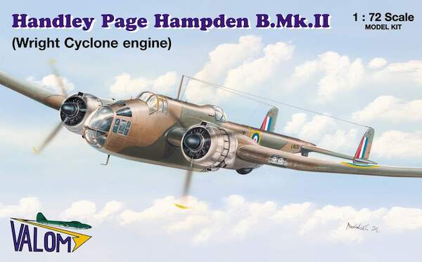Hampden B.Mk.II (Wright Cyclone Engines) 72066